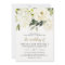 Hydrangea Elegant White Gold Rose Floral Wedding