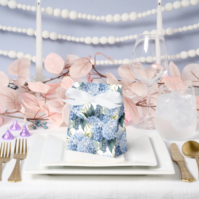 Hydrangea Floral Favor Box (Wedding)