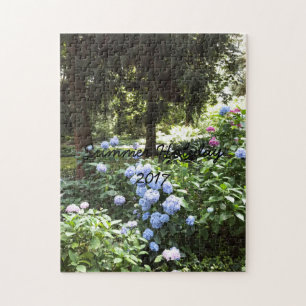 Hydrangea Floral Trees Nature Photography Jigsaw Puzzle