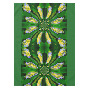 Hydrangea Flower Swirl Tablecloth