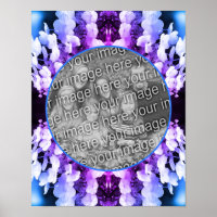 Hydrangea Flower Tinted Frame Add Your Photo