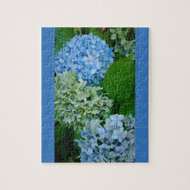 Hydrangea Flowers Jigsaw Puzzle (Vertical)