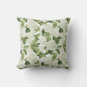 Hydrangea Flowers Pillow