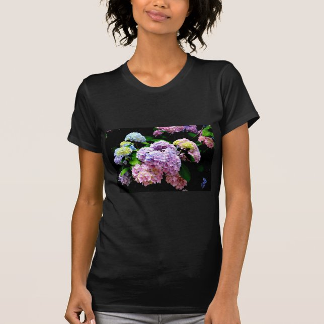 Hydrangea Garden T-Shirt (Front)