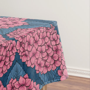 Hydrangea garden tablecloth
