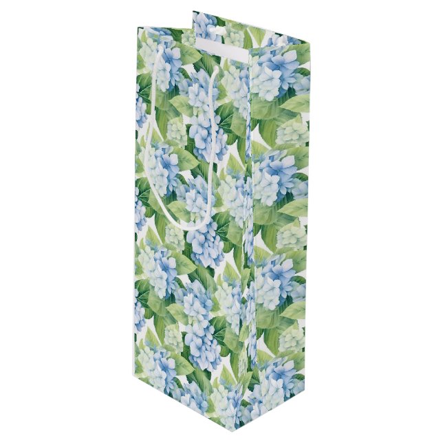 Hydrangea Gift Bag (Front Angled)