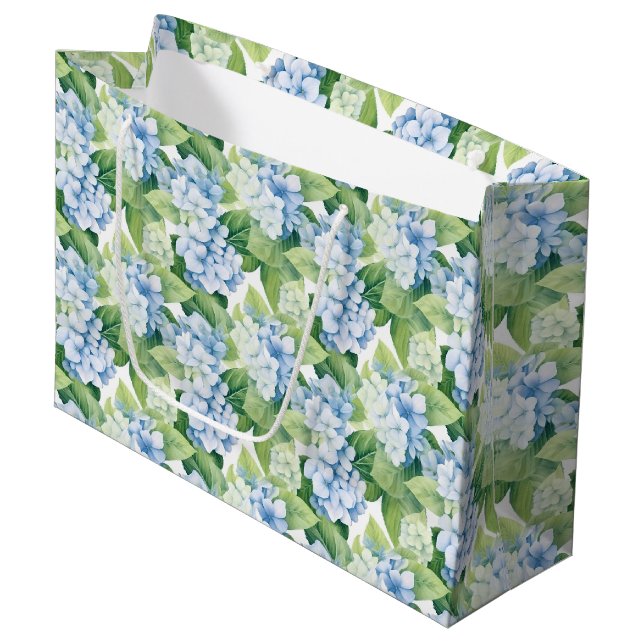 Hydrangea Gift Bag (Front Angled)
