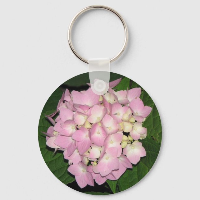 Hydrangea Keychain (Front)