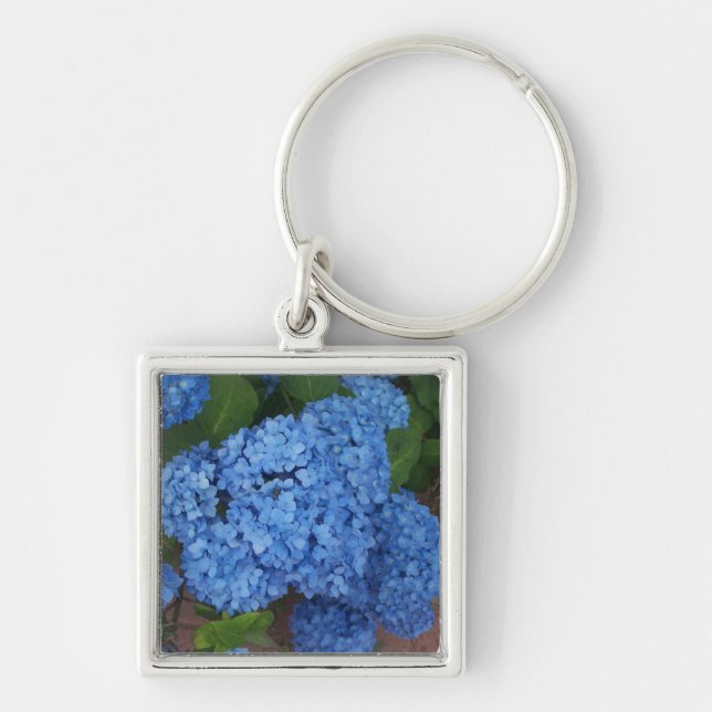 Hydrangea Keychain (Front)