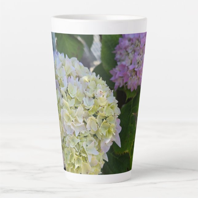 Hydrangea Latte Mug (Front)