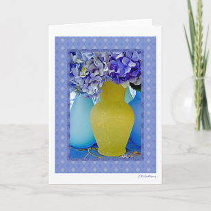 Hydrangea medley V Card