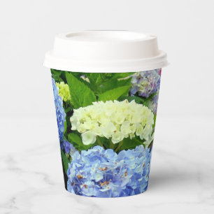 Hydrangea Mix-PAPER PARTY CUPS