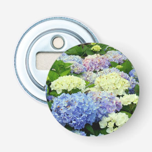 Hydrangea Mix-Round Bottle Opener