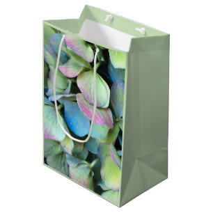 HYDRANGEA Multi-colour petals --- Medium Gift Bag