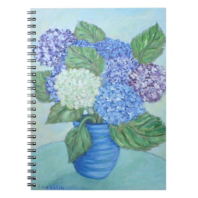 Hydrangea Notebook (Front)