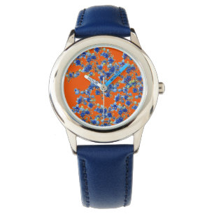 hydrangea orange and blue watch