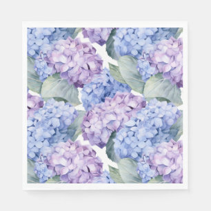 Hydrangea Paper Napkins