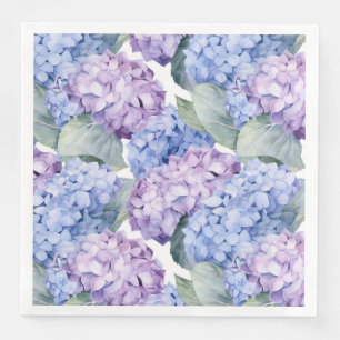 Hydrangea Paper Napkins