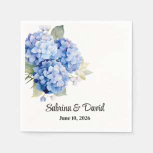 Hydrangea Paper Napkins