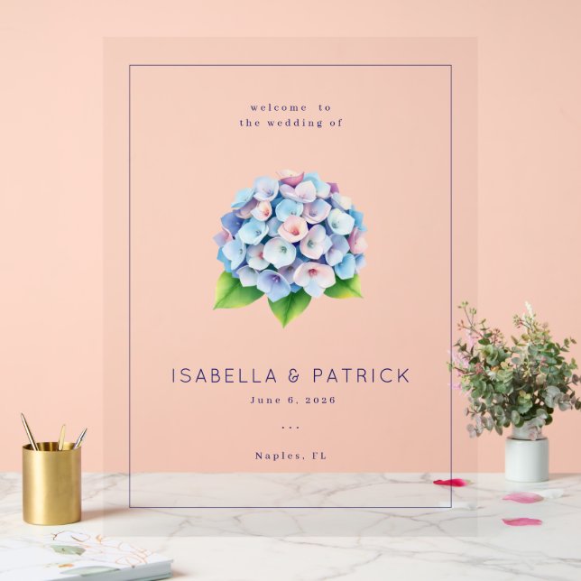 Hydrangea Pastel Serein (Mariage)