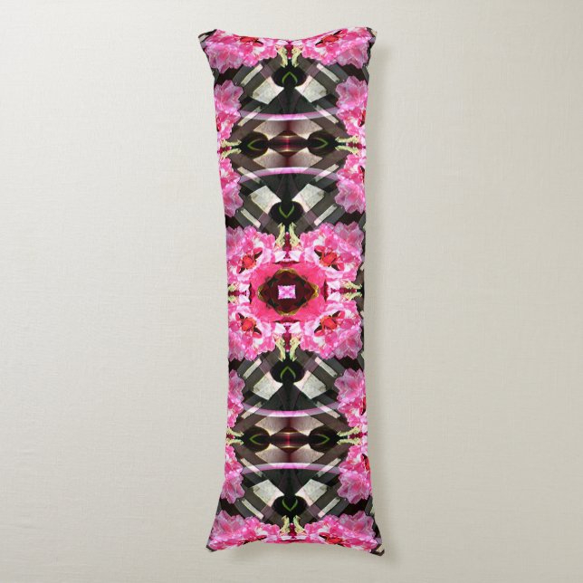 Hydrangea planes.... body pillow (Front Vertical)