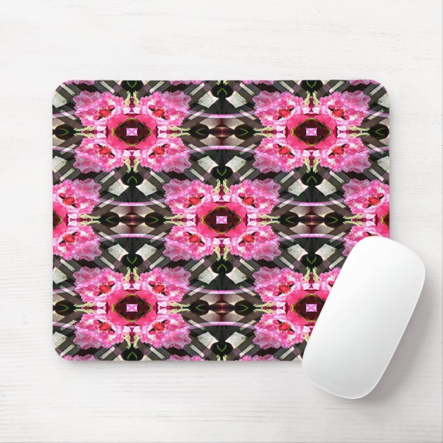 Hydrangea planes.... mouse pad (With Mouse)