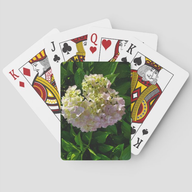 Hydrangea Playing Cards (Back)