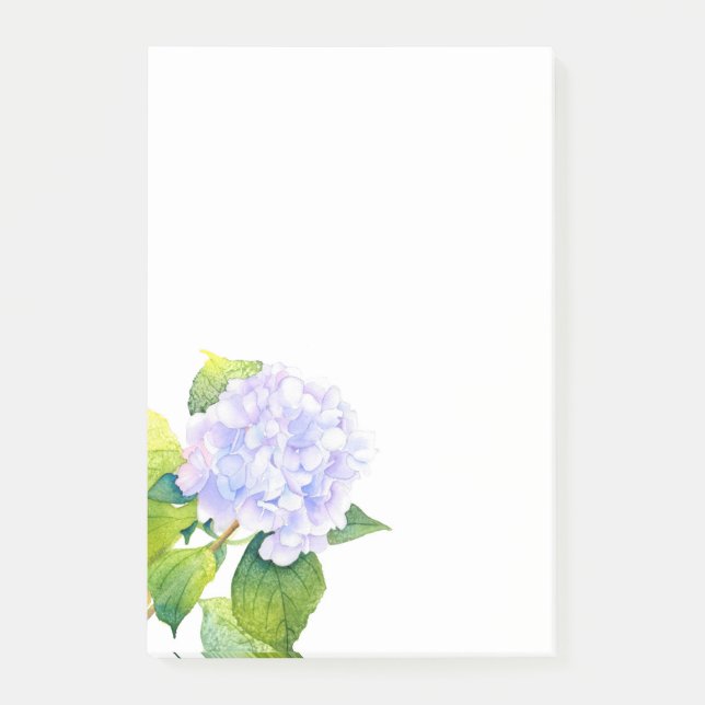 Hydrangea Post-it Notes (Front)
