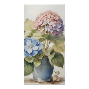 Hydrangea Poster