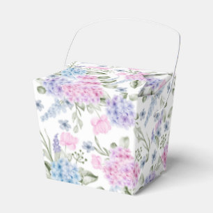Hydrangea Print Party Treat Box
