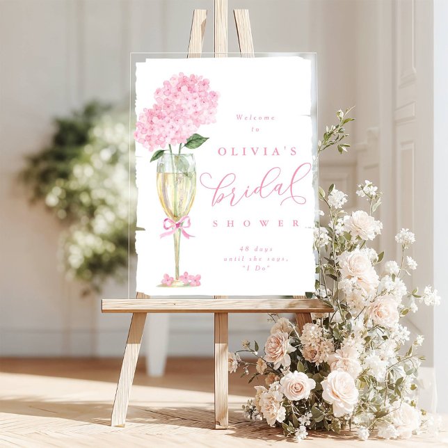 Hydrangea Rose & Douche de Champagne Bienvenue Pei (Créateur téléchargé)