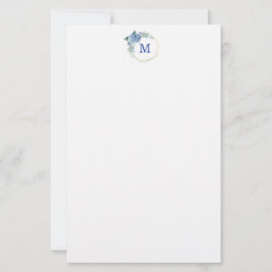 Hydrangea Stationery Paper
