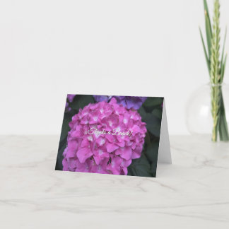 Hydrangea Thank You Notes