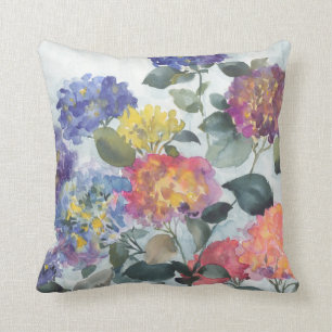 Hydrangea Throw Pillow