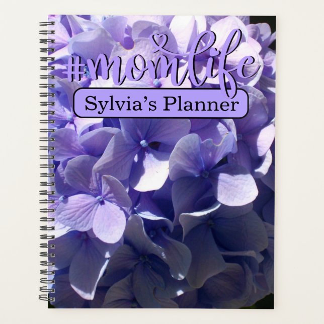 Hydrangea violette #momlife (Devant)
