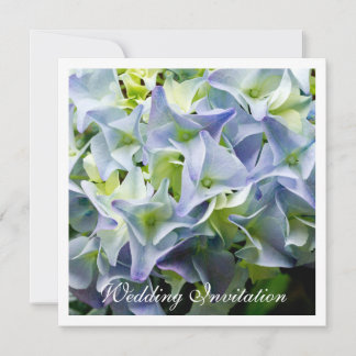 Hydrangea Wedding Invitation