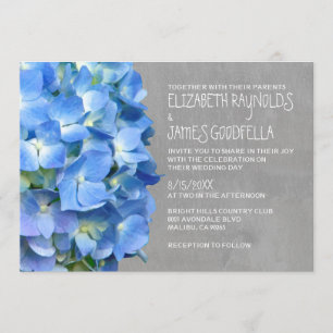 Hydrangea Wedding Invitations