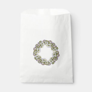 Hydrangea Wreath Favour Bag