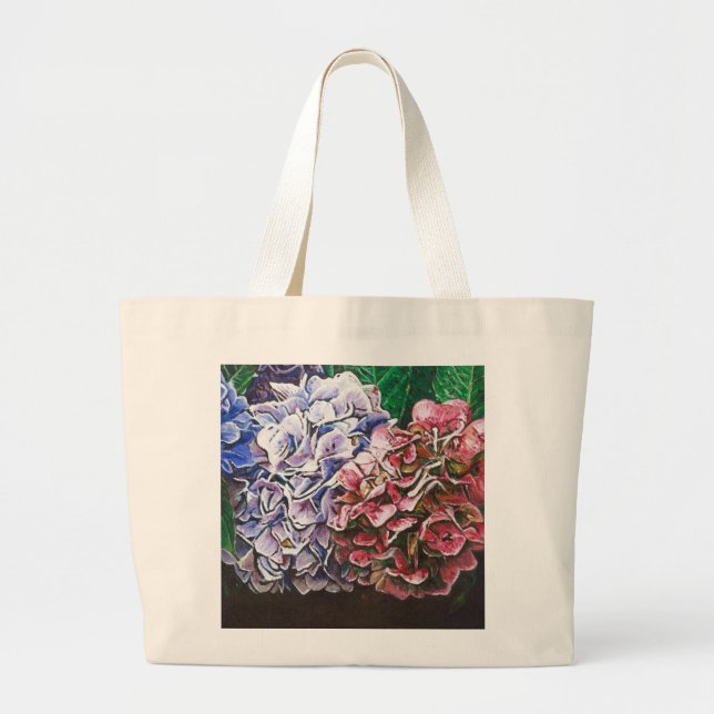 Hydrangeas 2010 large tote bag (Front)