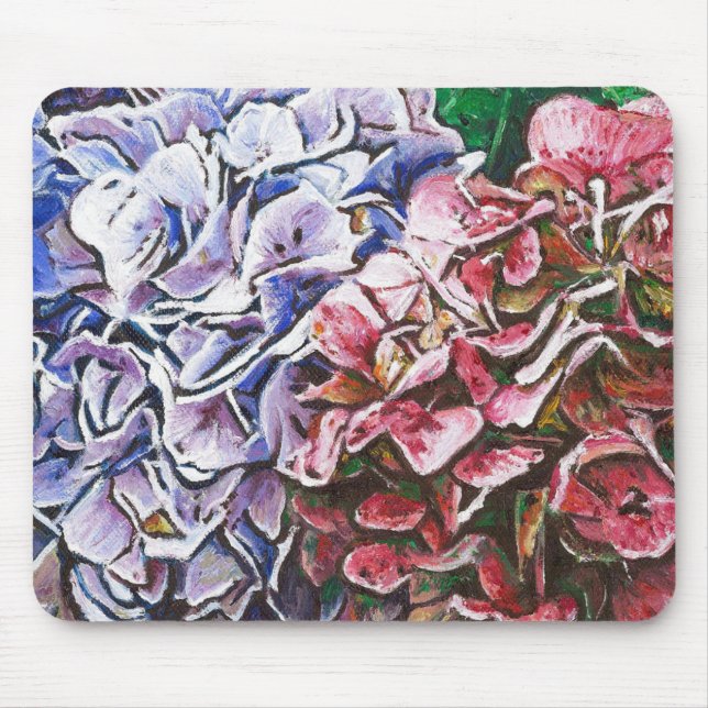 Hydrangeas 2010 mouse pad (Front)
