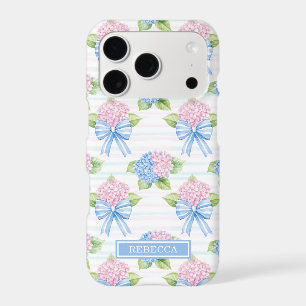 Hydrangeas Bleus et Roses