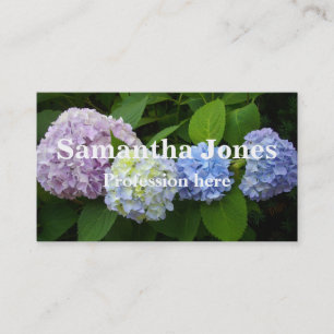 Hydrangeas Business Card