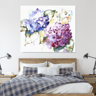 Hydrangeas Canvas Print