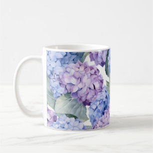 Hydrangeas coffee mug