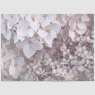Hydrangeas Dusty Rose Pink Decoupage Tissue Paper