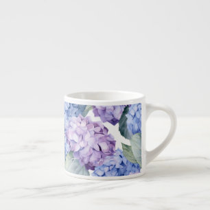Hydrangeas espresso cup