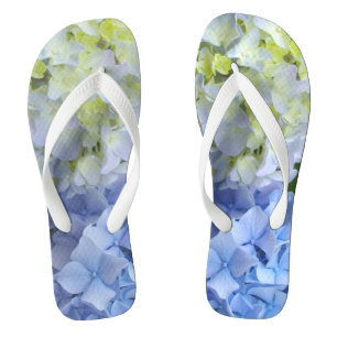 Hydrangeas Flip Flops