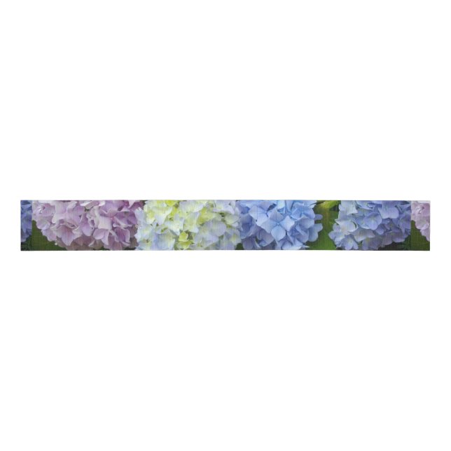 Hydrangeas Grosgrain Ribbon (Front)