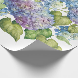 Hydrangeas in Bloom Wrapping Paper