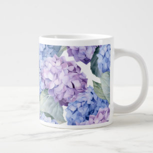 Hydrangeas large coffee mug